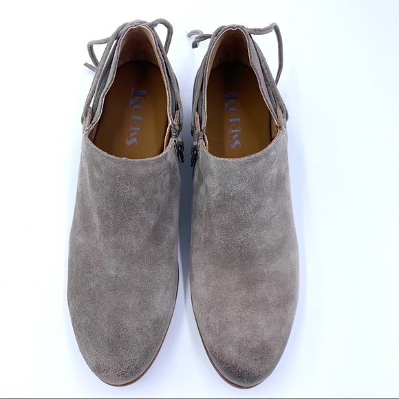 Korks Lydney Suede Shortie Ankle Booties Sz 7.5 - Picture 9 of 9